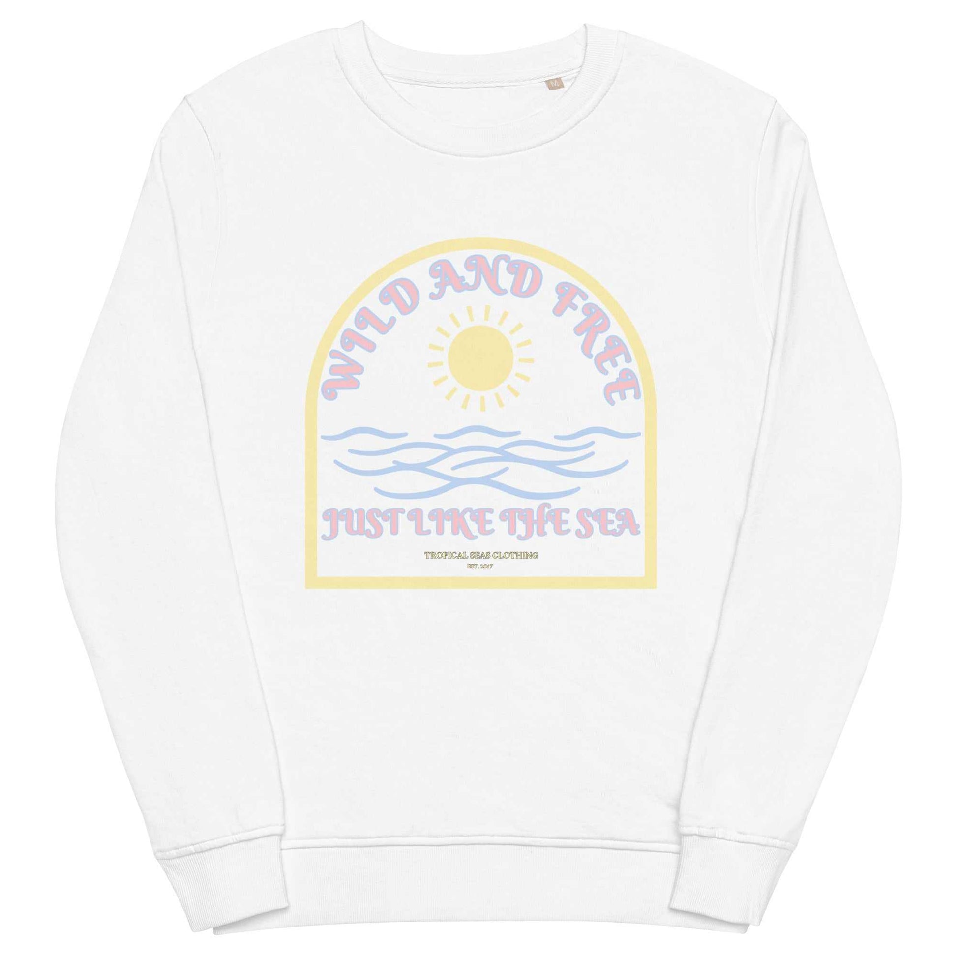 Women's Wild and Free organic sweatshirt - MENLL