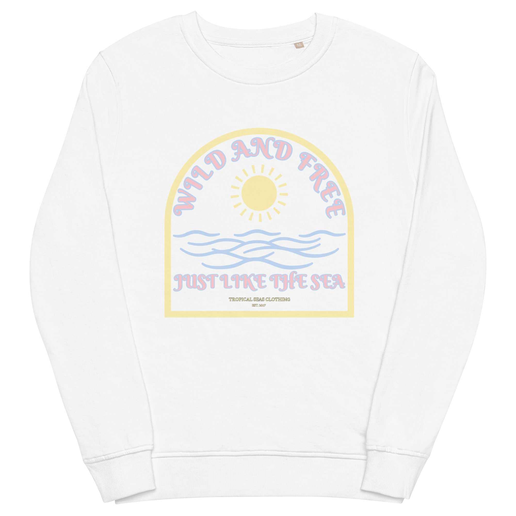 Women's Wild and Free organic sweatshirt - MENLL