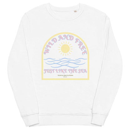 Women's Wild and Free organic sweatshirt - MENLL