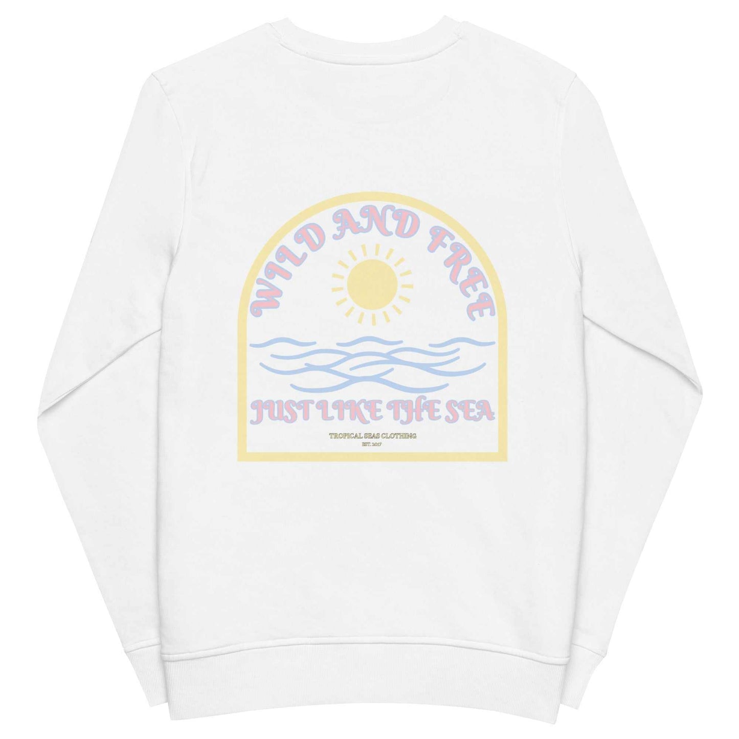 Women's Wild and Free organic sweatshirt - MENLL
