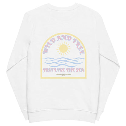 Women's Wild and Free organic sweatshirt - MENLL