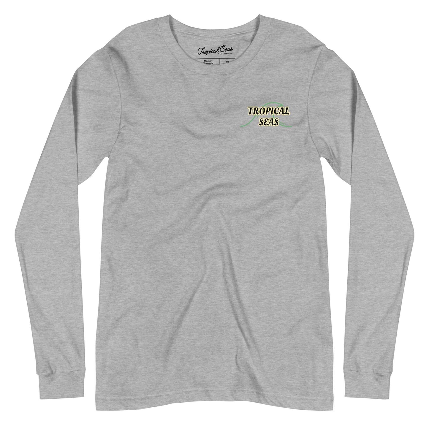 Tropical Mermaid Long Sleeve Shirt - MENLL