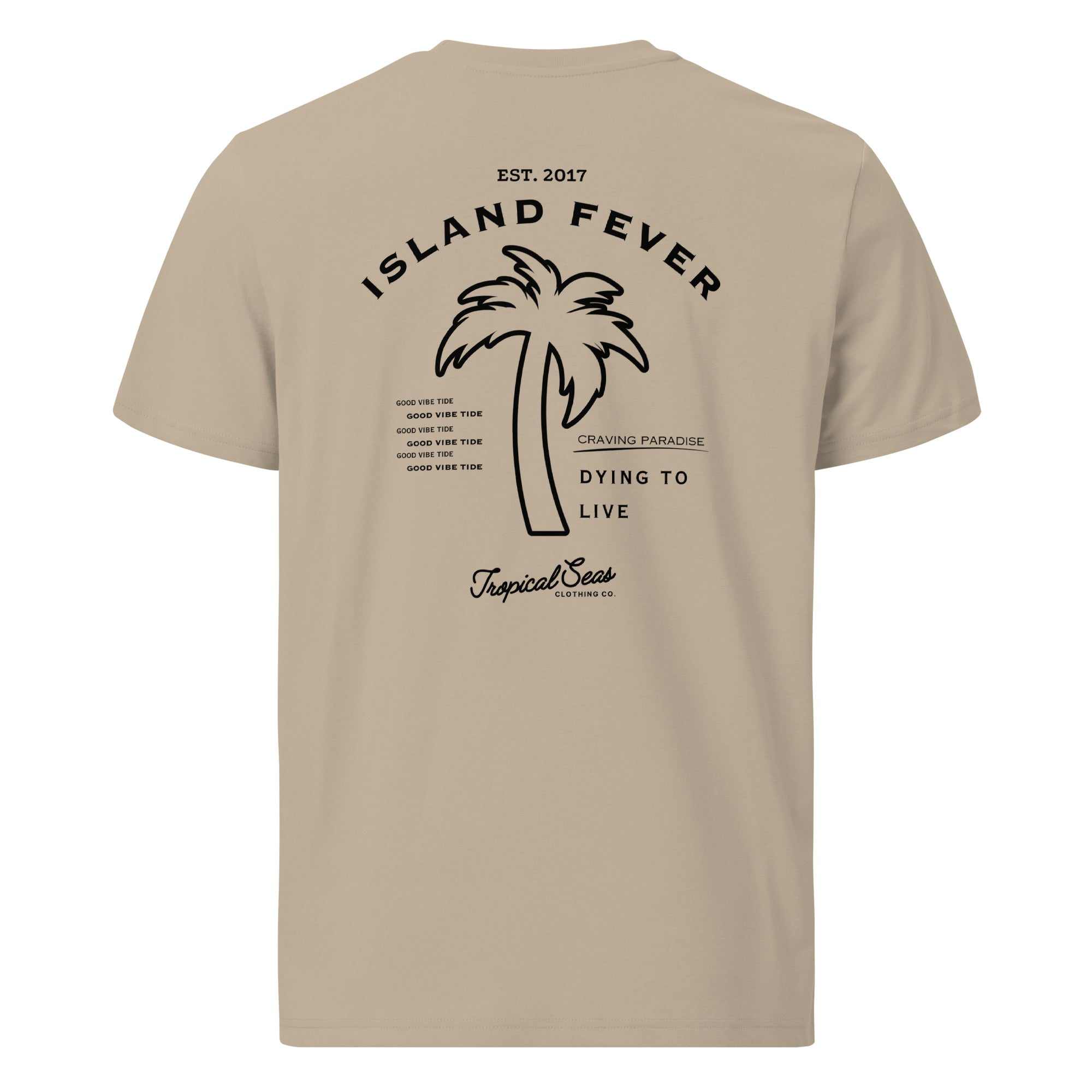 Island Fever Organic Cotton t-shirt - MENLL
