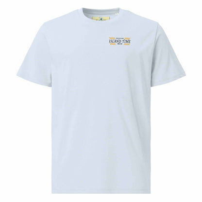 Island Time Organic Cotton T-Shirt – Embrace Comfort and Style with Tropical Seas Clothing - MENLL