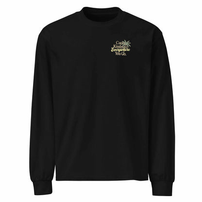 Kindness Everywhere Heavyweight Long Sleeve Shirt - MENLL
