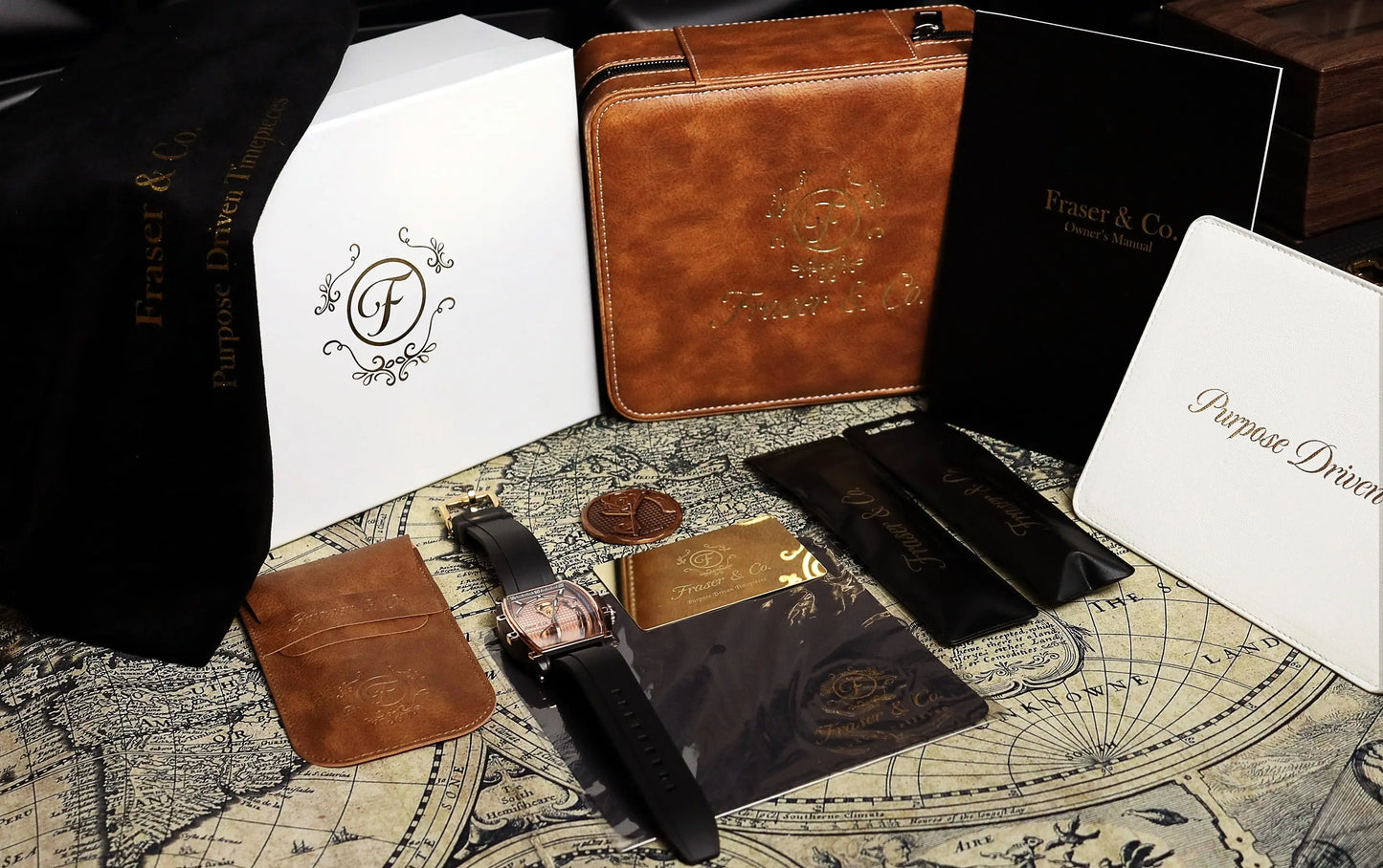 Fraser And Co The Luminaire Limited Release Luxury Wristwatch - MENLL