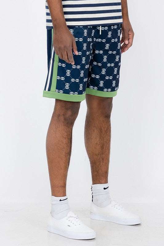 Double O Tape Casual Sweat Shorts - MENLL