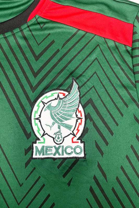 UNISEX MEXICO TEAM WORLD SOCCER JERSEYS TOP - MENLL