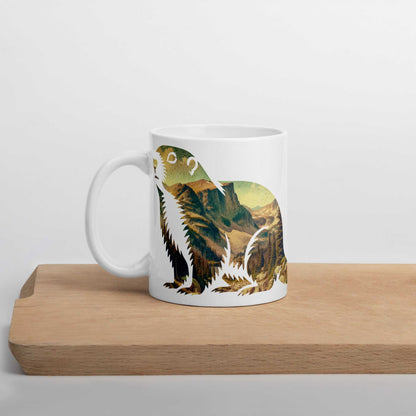 Rocky Mountain National Park Marmot Mug 11oz, 15oz, and 20oz, Mega Mug - MENLL