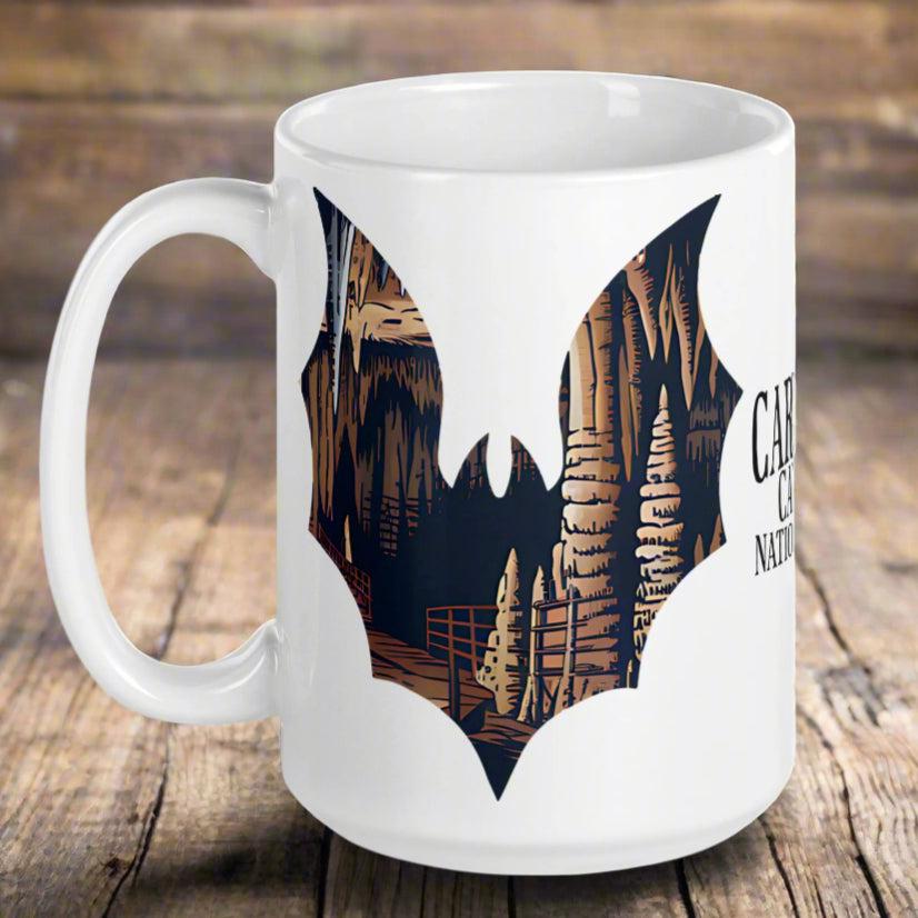Carlsbad Caverns National Park Bat Mug 11oz, 15oz, 20oz - MENLL