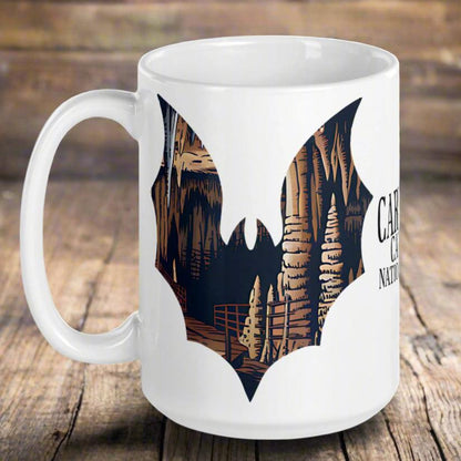 Carlsbad Caverns National Park Bat Mug 11oz, 15oz, 20oz - MENLL