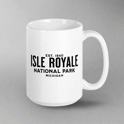 Isle Royale Moose National Park Mug 11oz, 15oz, 20oz - MENLL