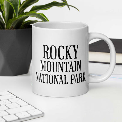 Rocky Mountain National Park Marmot Mug 11oz, 15oz, and 20oz, Mega Mug - MENLL