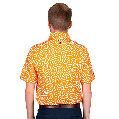 2putt Wrong Fairway Men's Polo - Close Up