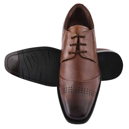 Zapato Leather Oxford Style Dress Shoes - MENLL
